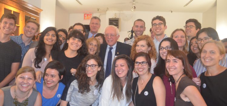 Bernie and the Mayor add support to our campaign