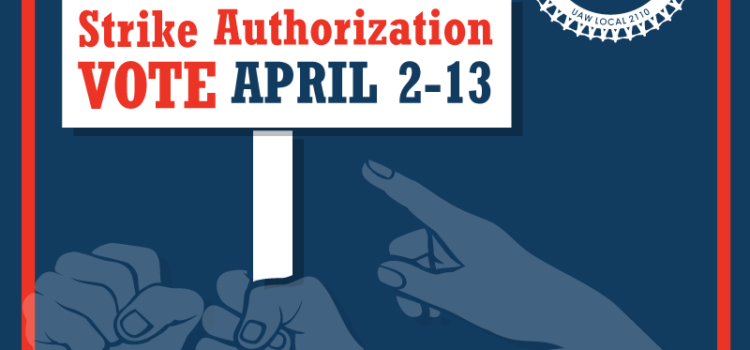 Strike Authorization Vote Starts 4/2